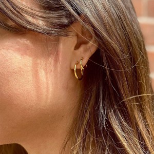 THE ESSENTIAL HOOP SET - 18k gold vermeil from Bound Studios