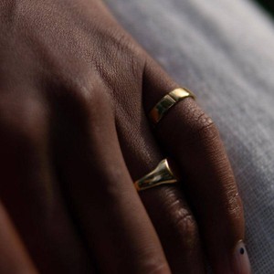 THE IMANI RING - solid gold from Bound Studios