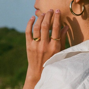 THE MALU RING  - 18k gold plated from Bound Studios