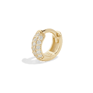 THE AURORA HOOP S - 18k gold vermeil from Bound Studios