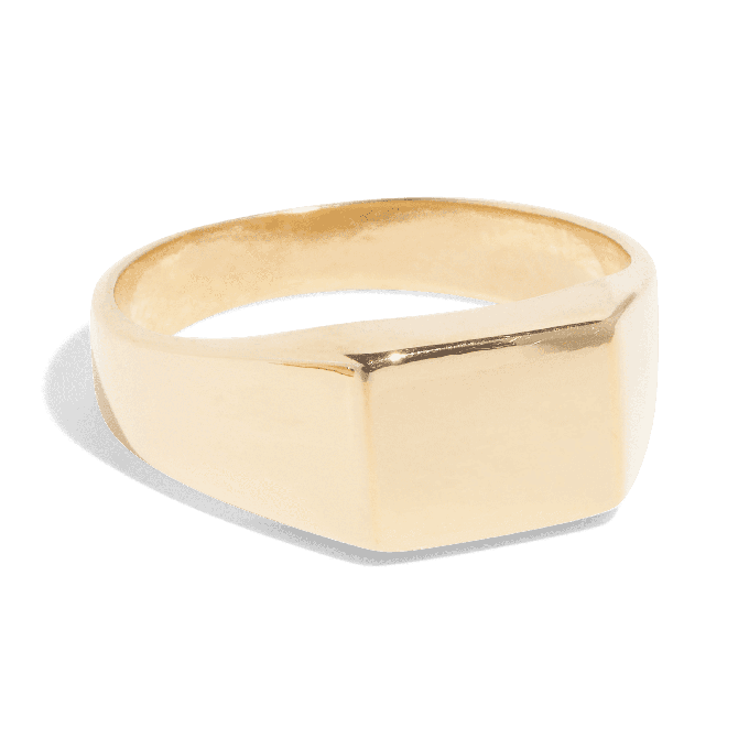 THE SPENCER RING - Solid 14k gold from Bound Studios