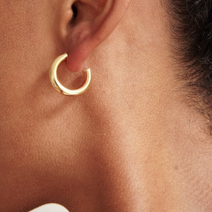 THE KENDAL HOOP S - 18k gold vermeil from Bound Studios