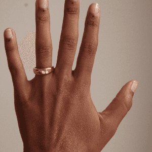 THE HARPER RING - solid gold from Bound Studios