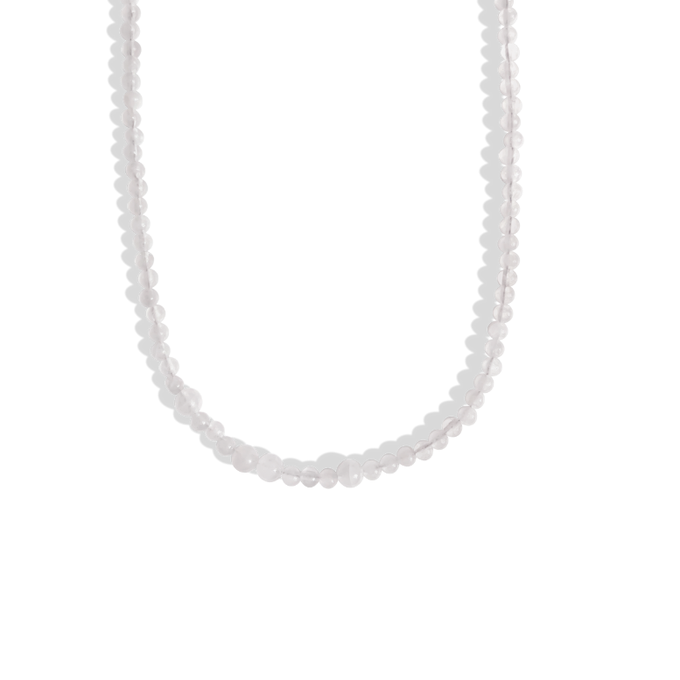 THE YUNA NECKLACE - White quartz from Bound Studios