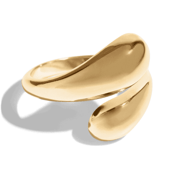 THE ONA RING - 18k gold vermeil from Bound Studios