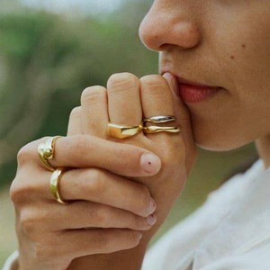 THE GO BOLD SET - 18k gold vermeil from Bound Studios