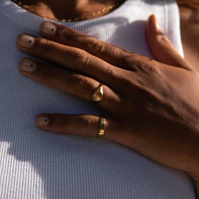 THE IMANI RING - 18k gold vermeil from Bound Studios