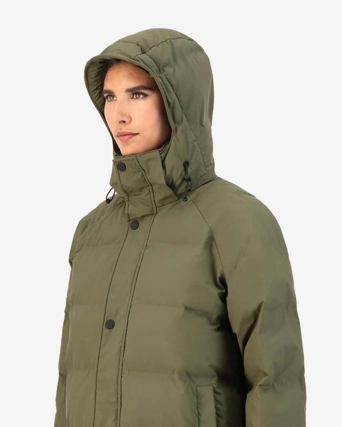 Maium puffer winterjas - army green from Brand Mission