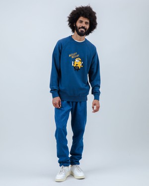 Minions Bello Bello Sweatshirt Blau from Brava Fabrics