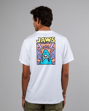 Jaws Unisex T-Shirt Weiß from Brava Fabrics