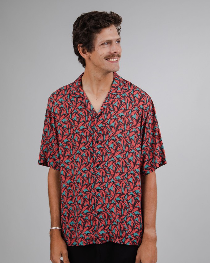 Lobster Aloha Shirt Rot from Brava Fabrics