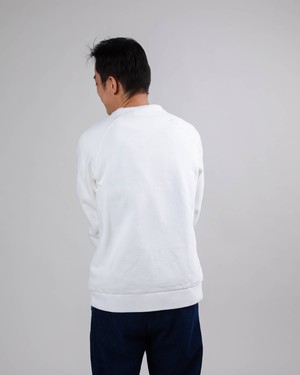 Hoxton Four Corners Unisex Sweatshirt Ecru from Brava Fabrics