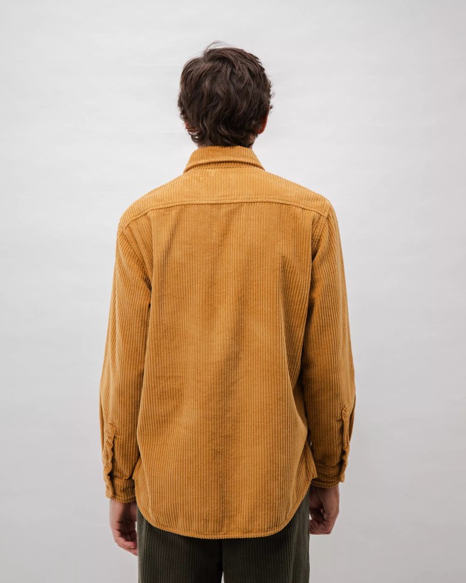 Corduroy Overshirt Kamel from Brava Fabrics