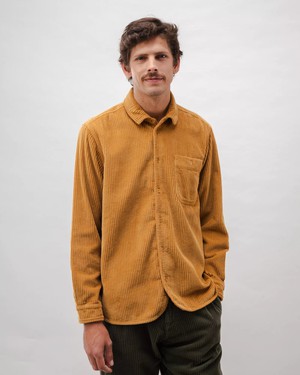 Corduroy Overshirt Kamel from Brava Fabrics