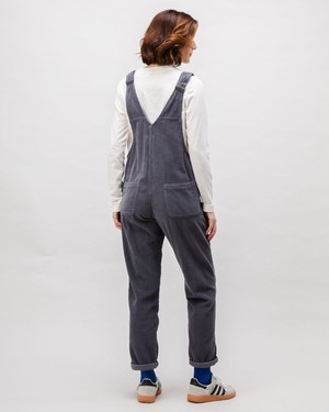 Corduroy Overall Dunkelgrau from Brava Fabrics