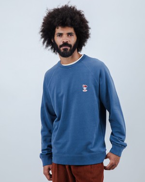 Where is Wally Patch Sweatshirt Blau from Brava Fabrics