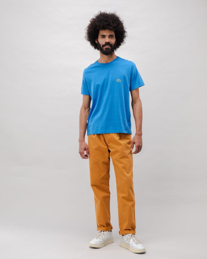 BRV Cotton T-shirt Blue from Brava Fabrics