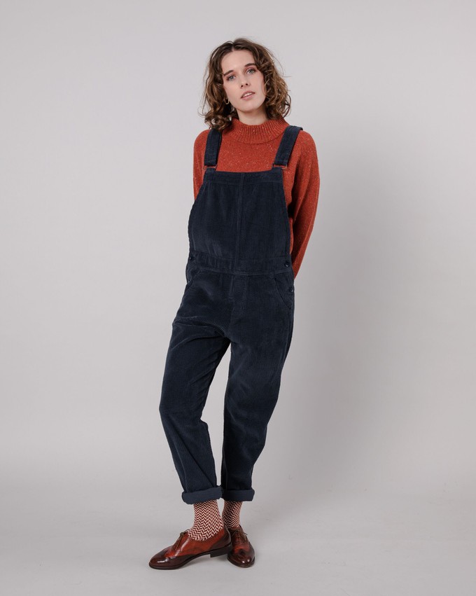 Workwear Cord-Overall Navy from Brava Fabrics