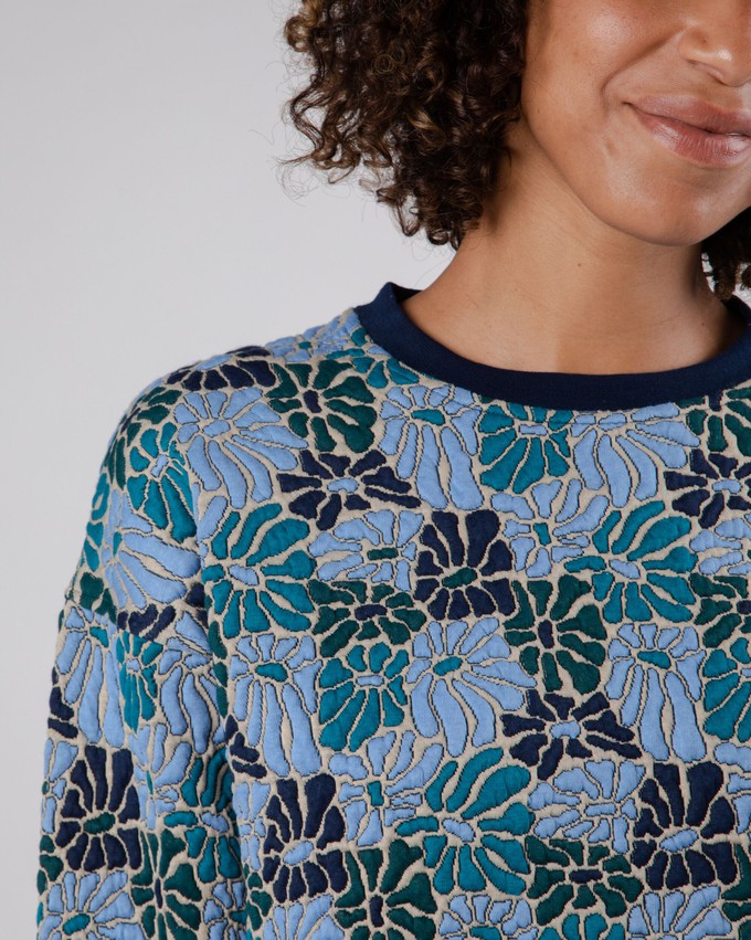 Spring Sweatshirt Blau from Brava Fabrics