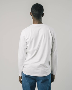 Sleight Langarm-T-Shirt White from Brava Fabrics