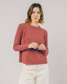 Cropped Pullover Cherry via Brava Fabrics