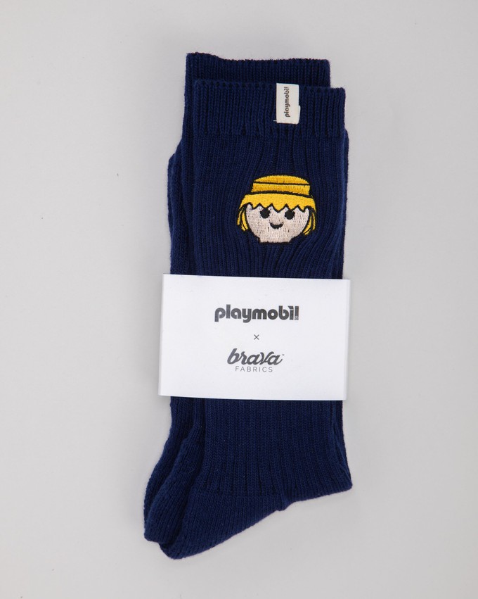 Playmobil Socken Navy from Brava Fabrics