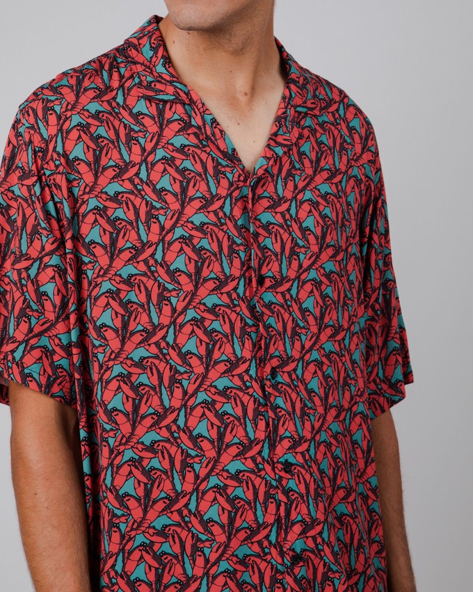 Lobster Aloha Shirt Rot from Brava Fabrics