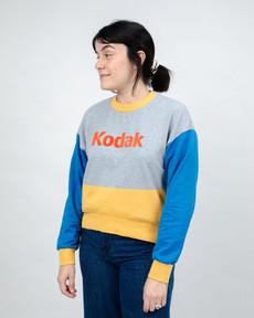 Kodak Block Rounded Sweatshirt Multicolor via Brava Fabrics