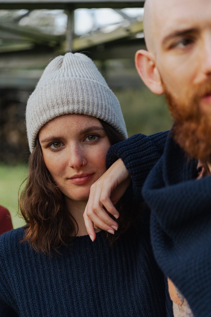 Hat N°1 - DutchMerino (S-Natural gray) from BROL - Bewust Breigoed