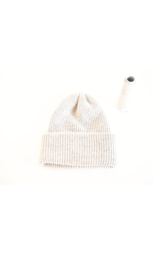 Hat N°1 - DutchMerino (S-Natural white) from BROL - Bewust Breigoed