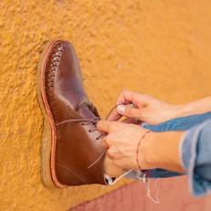 Gabriel Desert Boot Chocolate (Last size 41) via Cano