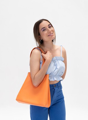 Totissimo shoulder bag - Orange from CANUSSA