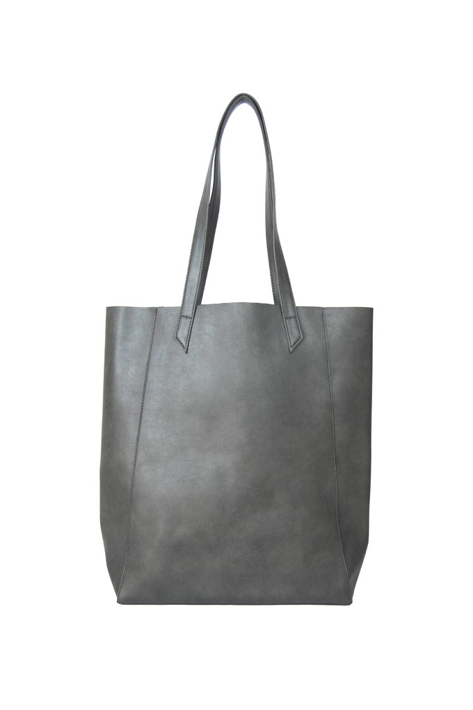 Basic shoulder bag - Grey from CANUSSA