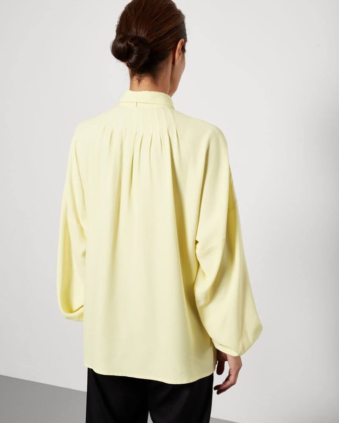 Bow Blouse Yellow from Charlie Mary