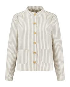 Aletta Jacket Striped via Charlie Mary