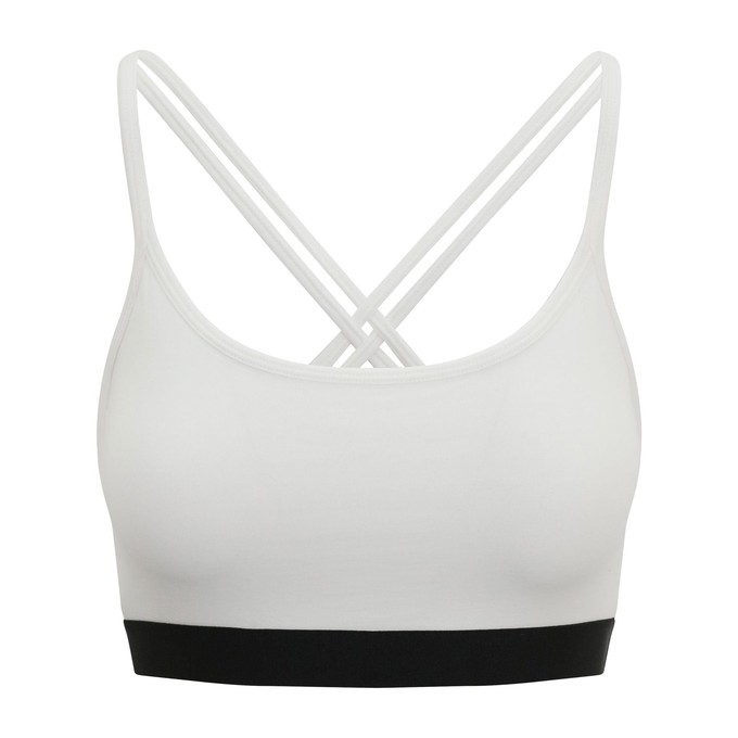 Chess Board Yoga Bra White from chaYkra