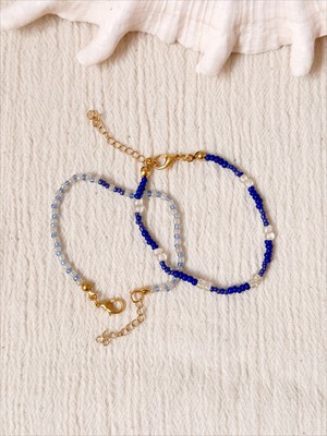 Sun Sparkle Blue Bracelet – Set of 2 from Chillax