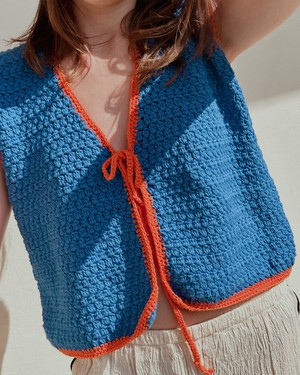 Sun and Love Blue Vest from Chillax