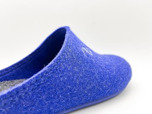 thies 1856 ® Recycled PET Slipper vegan cobalt (W/X) from COILEX