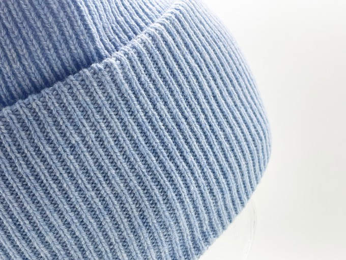 thies Eco Wool Beanie blue fog (W/M/X) from COILEX