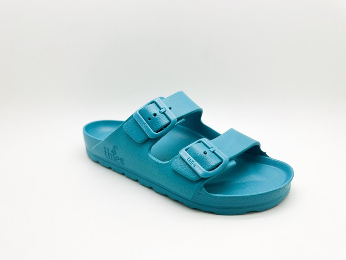 thies 1856 ® Ecofoam Sandal vegan caribbean sea from COILEX