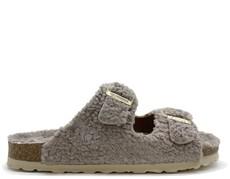 thies 1856 ® Eco Teddy Sandal vegan taupe (W/X) via COILEX