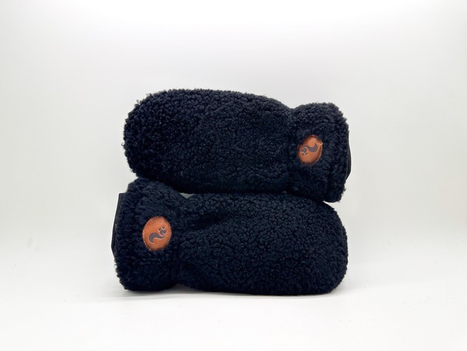 thies 1856 ® Sheepskin Gloves / Mittens black (W/M/X) from COILEX