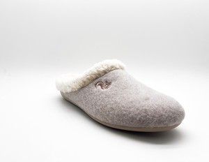 thies 1856 ® Organic Cozy Slipper taupe (W/X) from COILEX