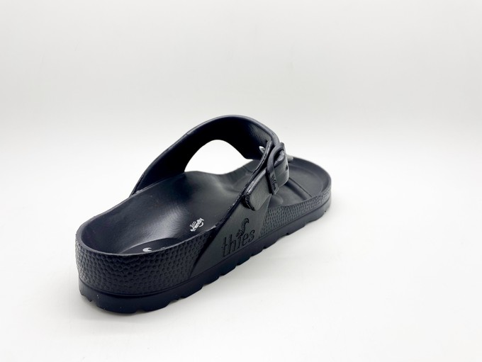 thies 1856 ® Ecofoam Thong Sandal vegan black from COILEX