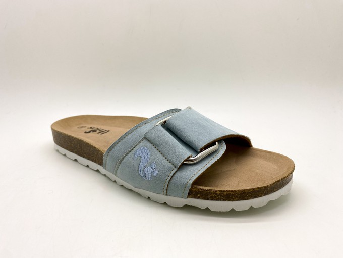 thies 1856 ® Eco Bio Hug Sandal vegan sky (W/X) from COILEX