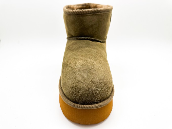 thies 1856 ® Platform Sheep Boots olive (W) from COILEX