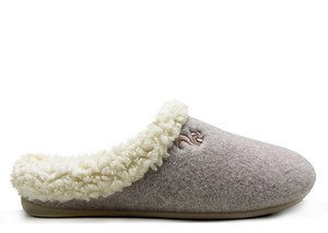 thies 1856 ® Organic Cozy Slipper taupe (W/X) from COILEX