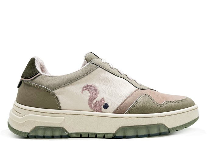 thies ® Eco Cup Sneaker vegan khaki rose (W/X) from COILEX