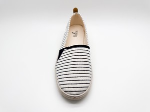 thies ® Mallorca Organic Cotton Espadrille vegan navy stripe (W) from COILEX